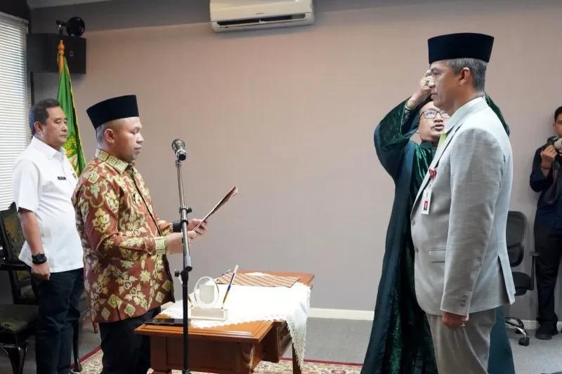 Gubernur Riau Lantik M Job Kurniawan jadi Plt Sekdaprov