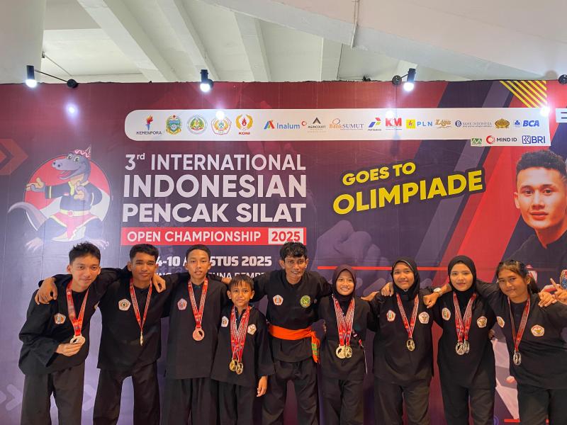 Atlit Riau Raih Juara Pencak Silat di Iven Internasional