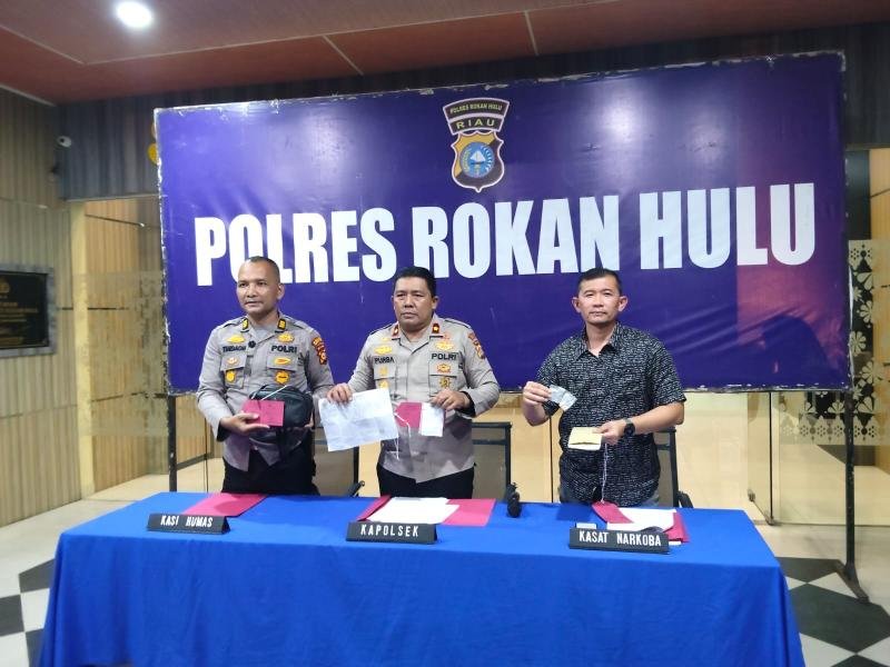 Satu Butir Pil Ekstasi, Antarkan Kades Koto Tandun jadi Tersangka