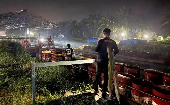 Terbongkar, Aksi Penimbunan 41 Ton BBM Bersubsidi di Riau