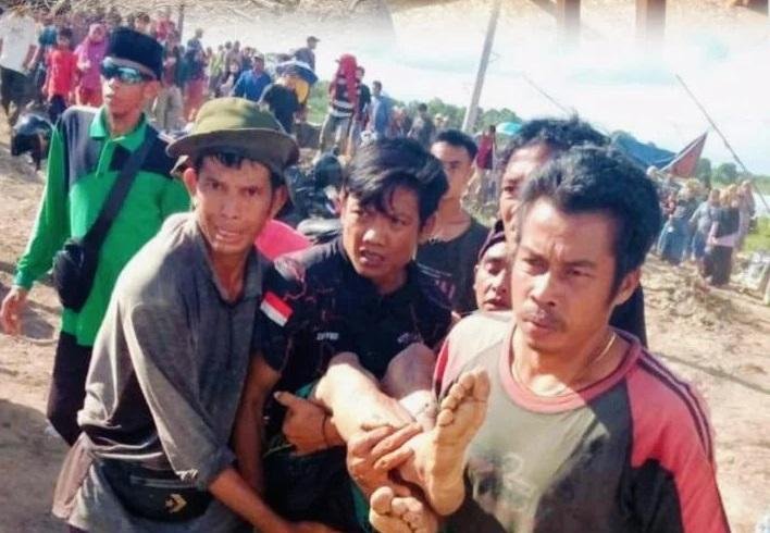 ABK Terpental Akibat Ledakan Saat Mengelas Kapal Ponton