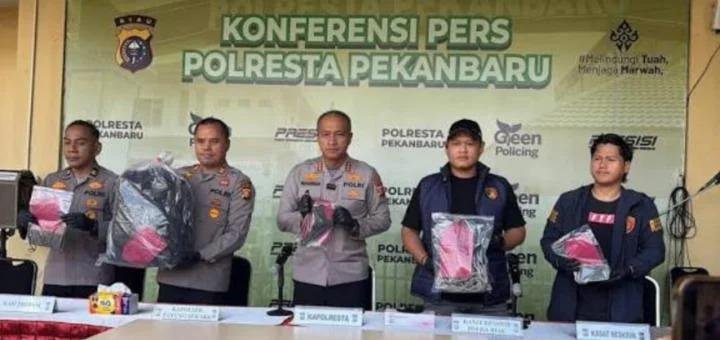 Motif Pembunuhan Sopir Ekspedisi di Pekanbaru Terkuak