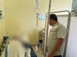 Pria dan Wanita Terjebak dalam Mobil yang Terbakar di Tembilahan
