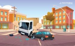 Mobil Tronton Penabrak Avanza Ditahan Satlantas Polres Rohul